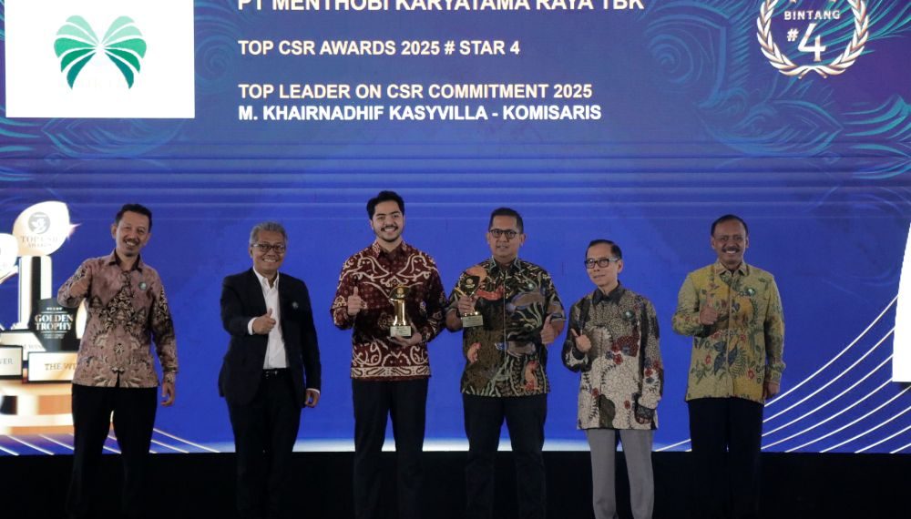 MKTR Raih TOP CSR Star 4 dan Penghargaan Komitmen CSR Nasional 2025